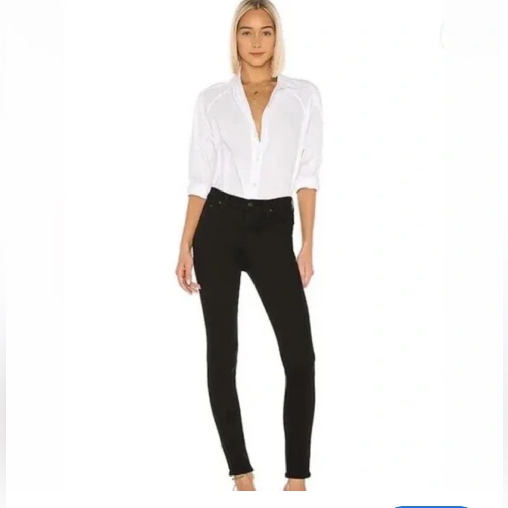 Citizens Of Humanity Black Jeans Avedon Slick Skinny